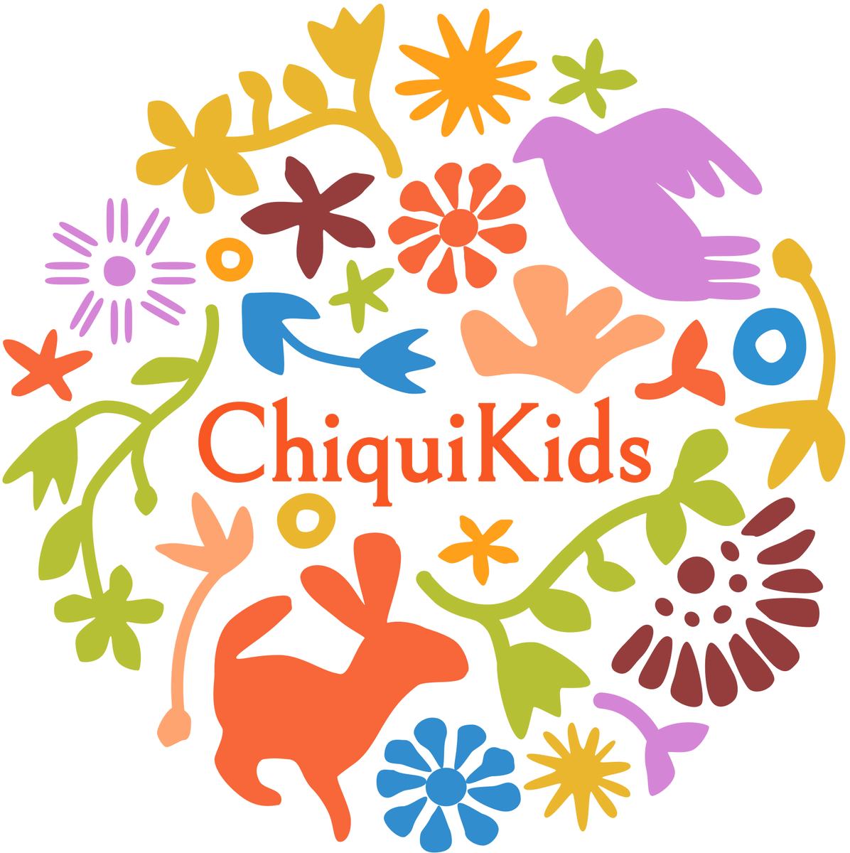 ChiquiKids circular pattern logo